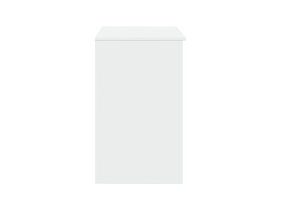 Coiffeuse avec miroir blanc 73x46,5x120