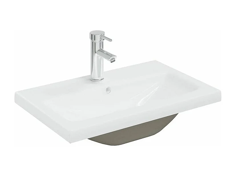Ensemble de meubles de salle de bain 5 pcs chêne sonoma
