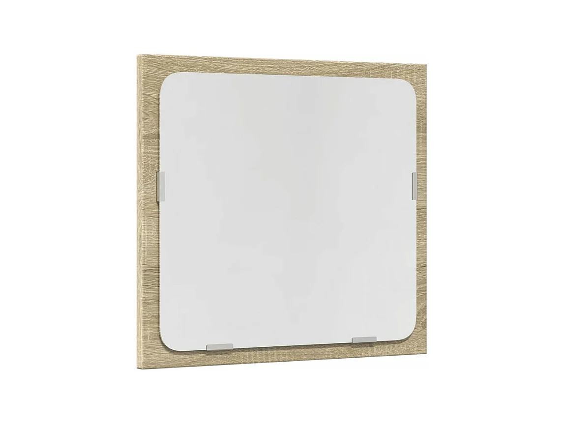 Ensemble de meubles de salle de bain 2 pcs chêne sonoma