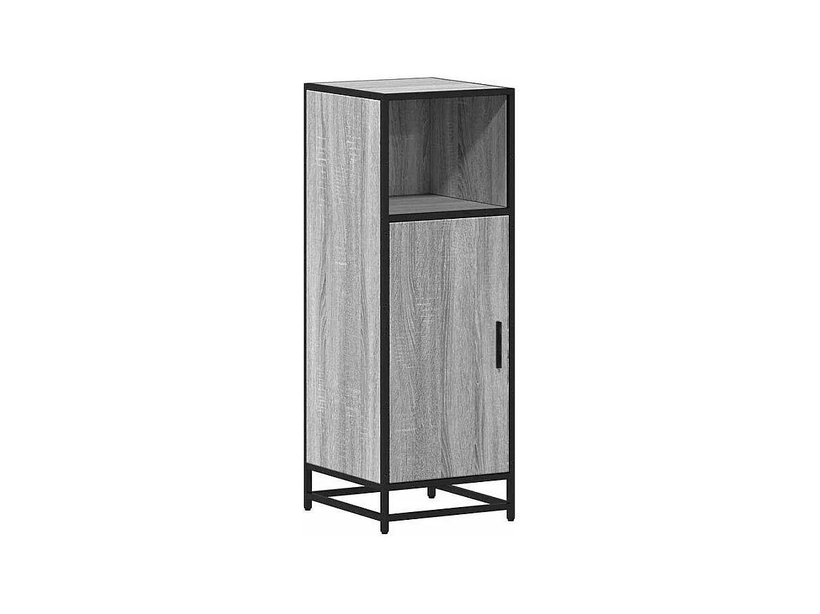 Armoire de salle de bain sonoma gris 35x37,5x100