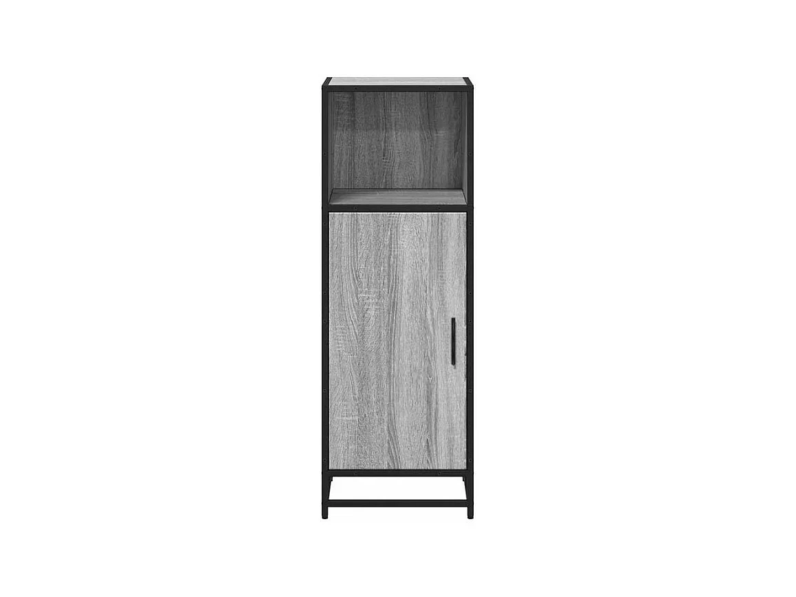 Armoire de salle de bain sonoma gris 35x37,5x100