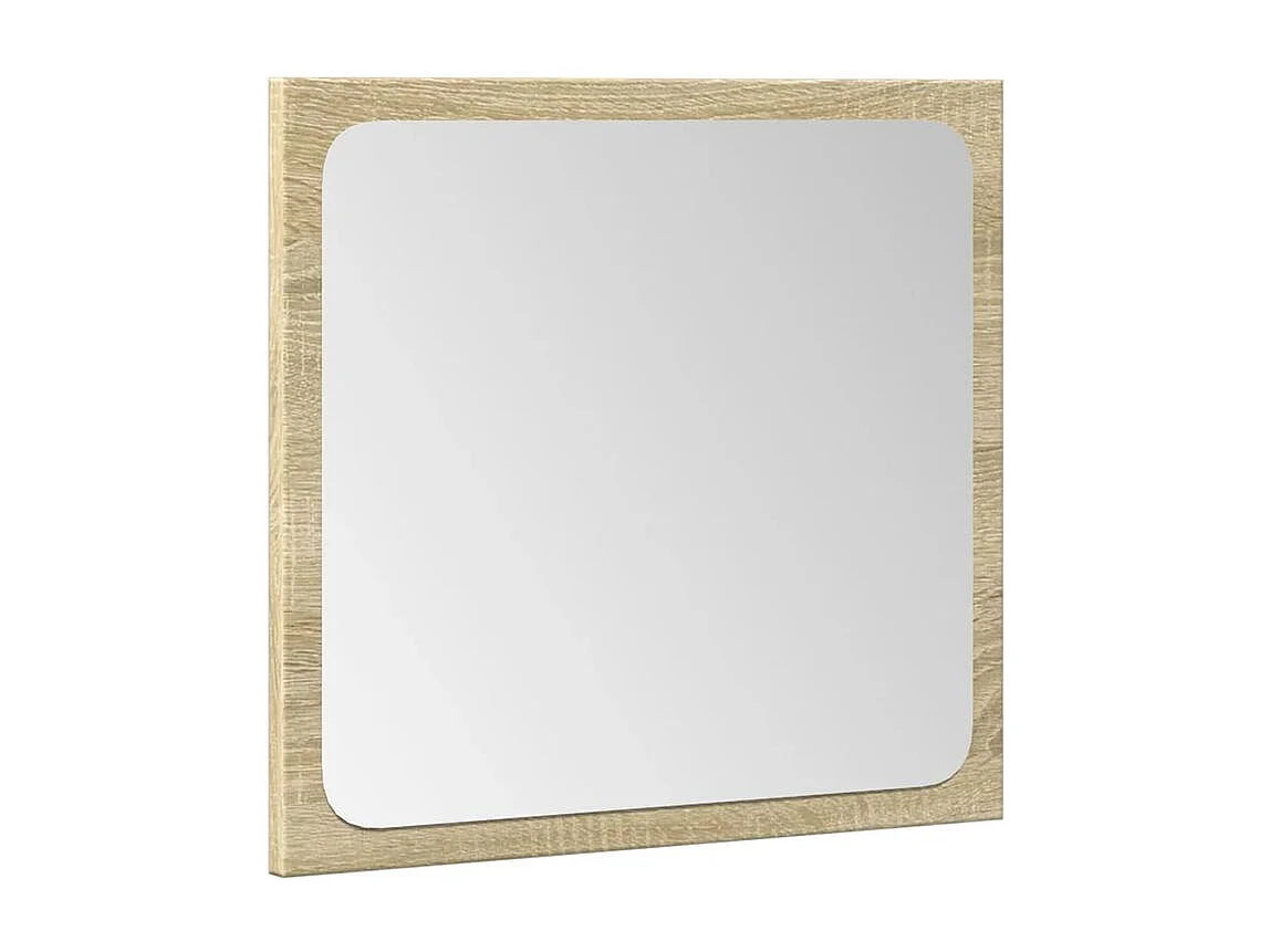 Ensemble de meubles de salle de bain 4 pcs chêne sonoma