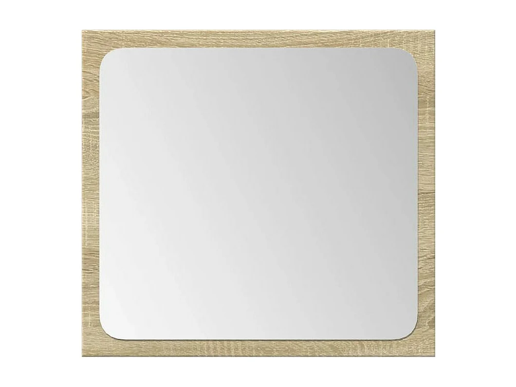 Ensemble de meubles de salle de bain 4 pcs chêne sonoma