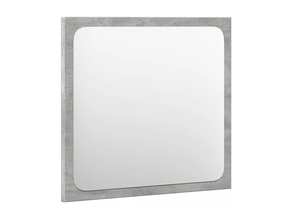 Ensemble de meubles de salle de bain 4 pcs gris béton