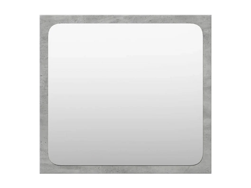 Ensemble de meubles de salle de bain 4 pcs gris béton