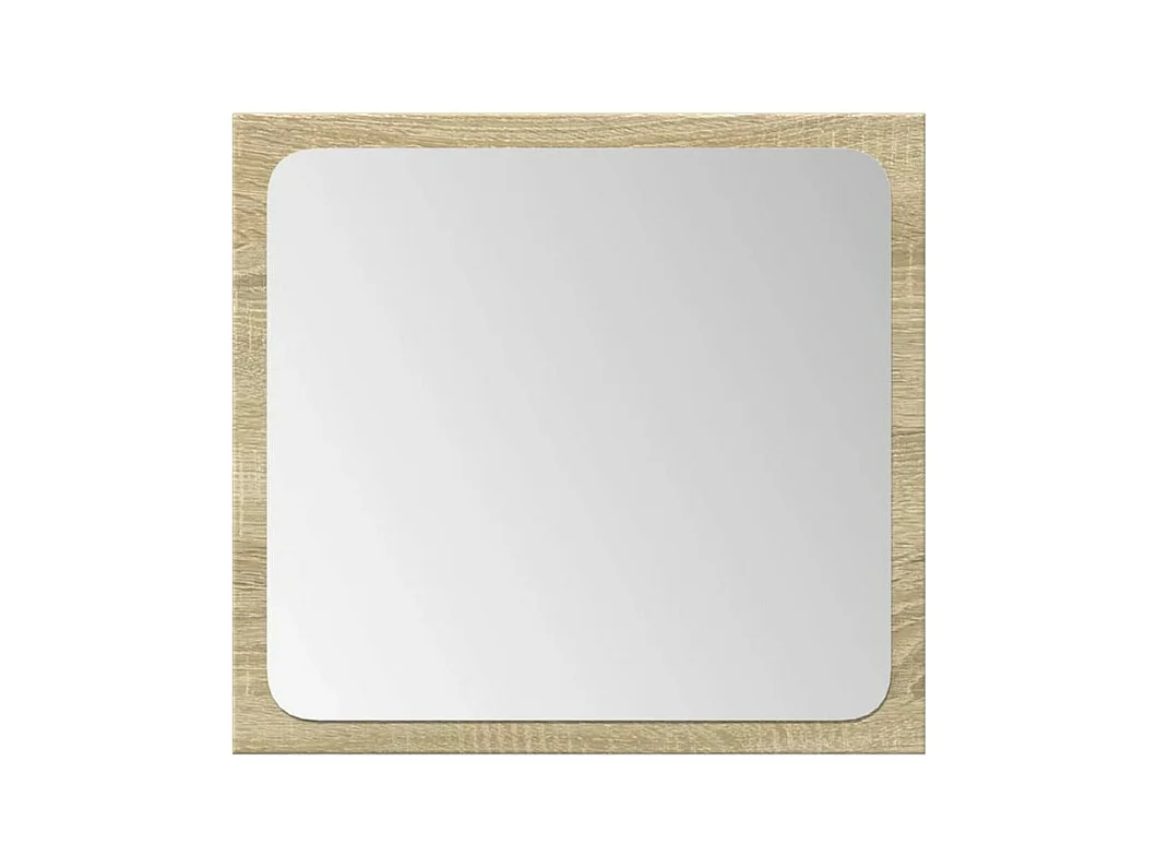 Ensemble de meubles de salle de bain 3 pcs chêne sonoma