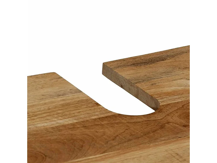 Armoire lavabo de salle de bain bois massif de manguier