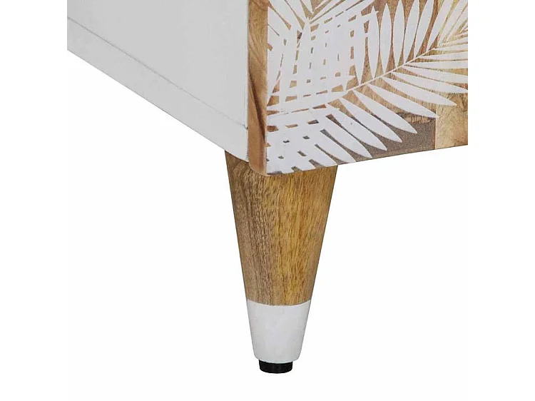 Armoire lavabo de salle de bain bois massif de manguier