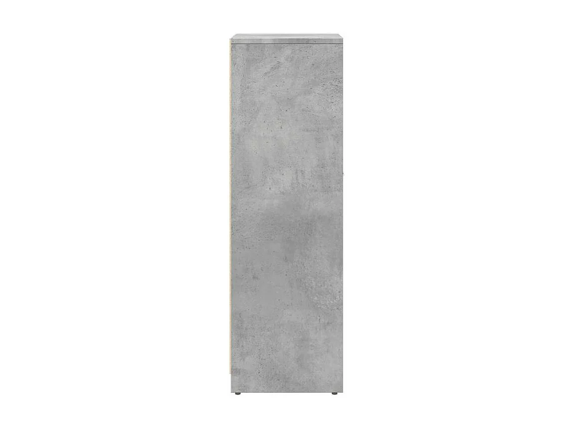 Armoire de salle de bain Gris béton 30x30x95