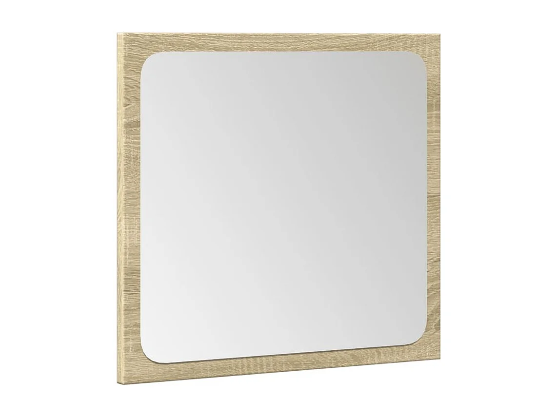 Ensemble de meubles de salle de bain 4 pcs chêne sonoma