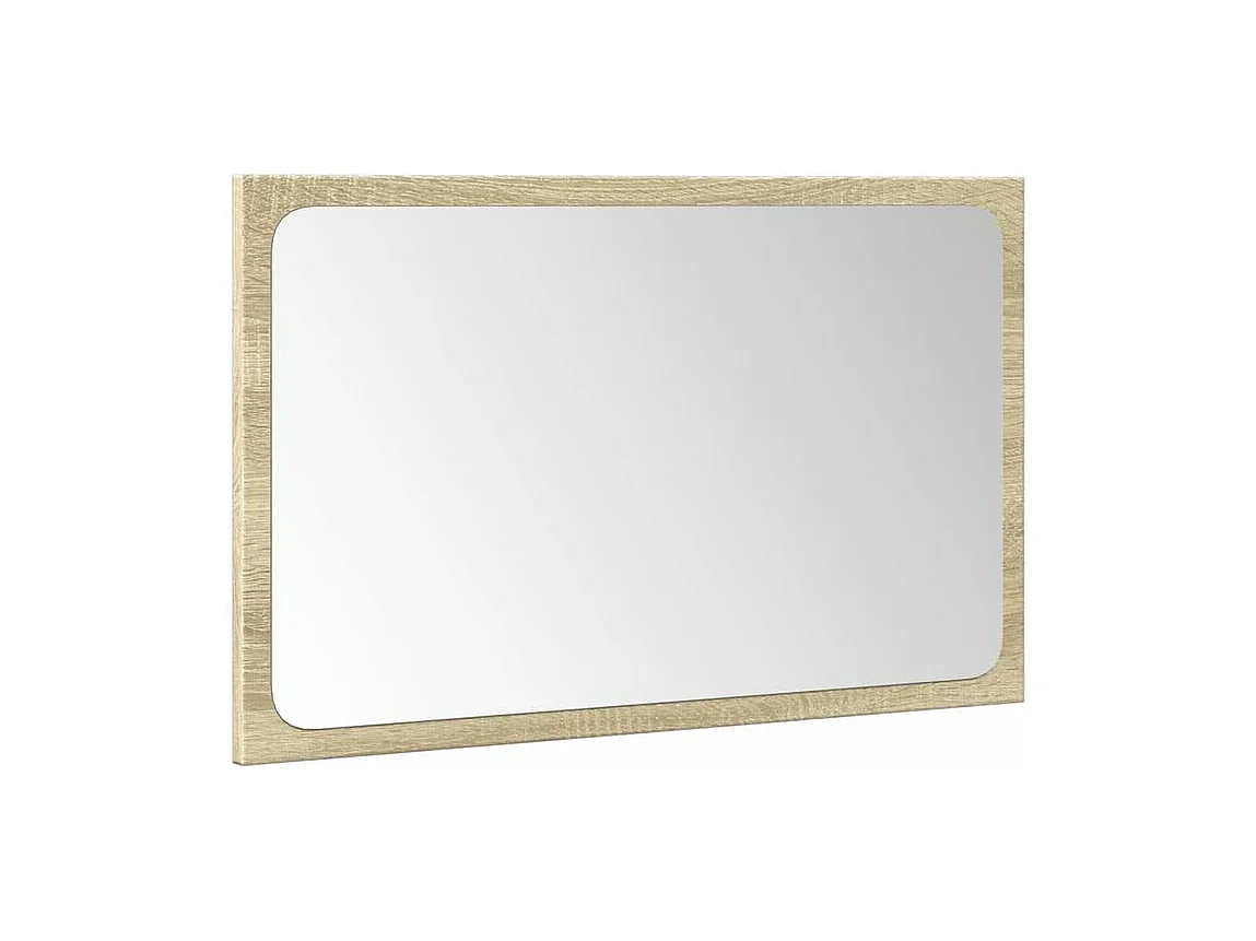 Ensemble de meubles de salle de bain 3 pcs chêne sonoma