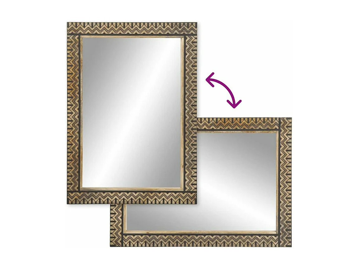 Ensemble de meubles de salle de bain 3 pcs bois manguier massif