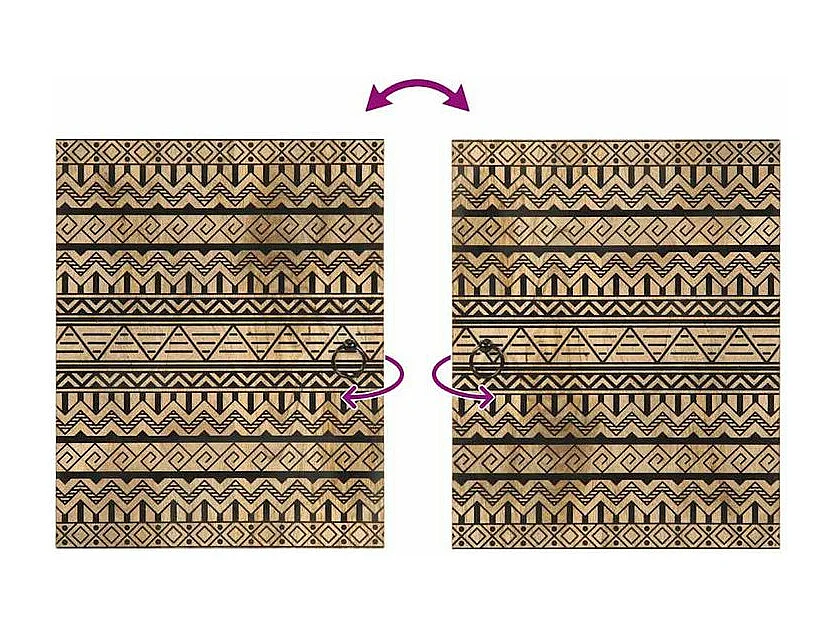 Ensemble de meubles de salle de bain 3 pcs bois manguier massif