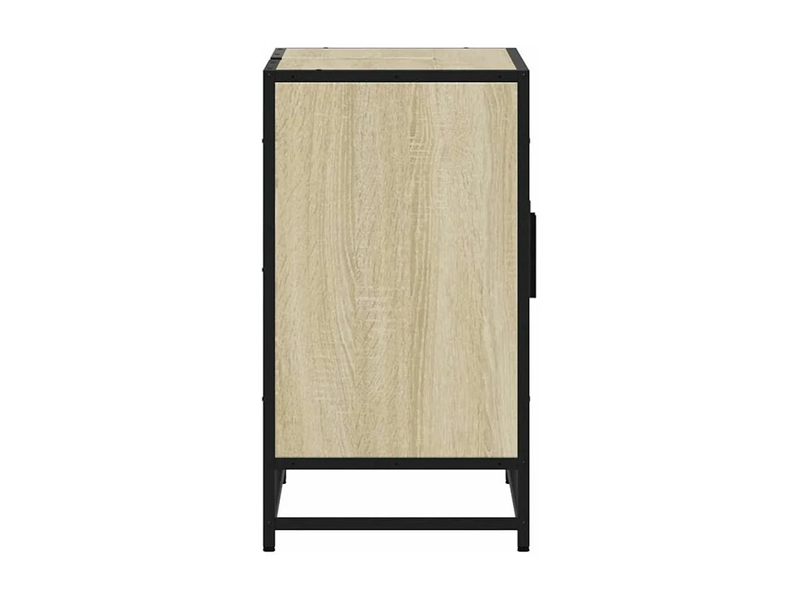 Armoire de lavabo de salle de bain chêne sonoma 90x33x60