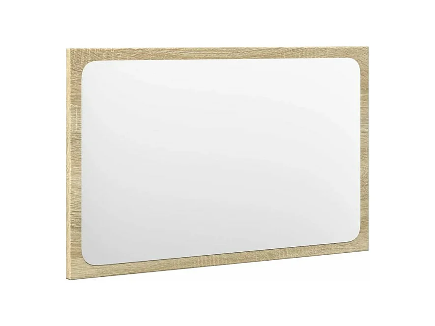 Ensemble de meubles de salle de bain 3 pcs chêne sonoma