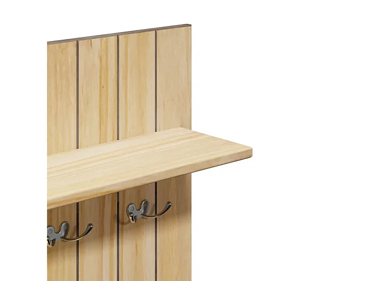 Meuble d'entrée OTTA 50x40x160 bois massif de pin