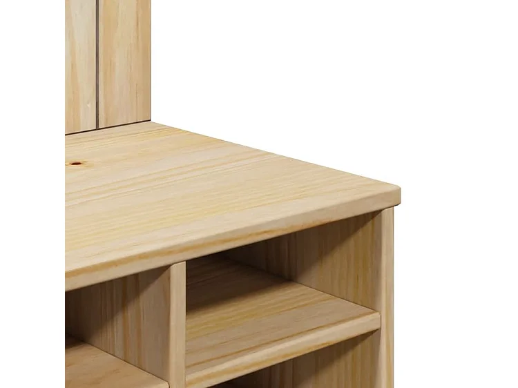 Meuble d'entrée OTTA 50x40x160 bois massif de pin