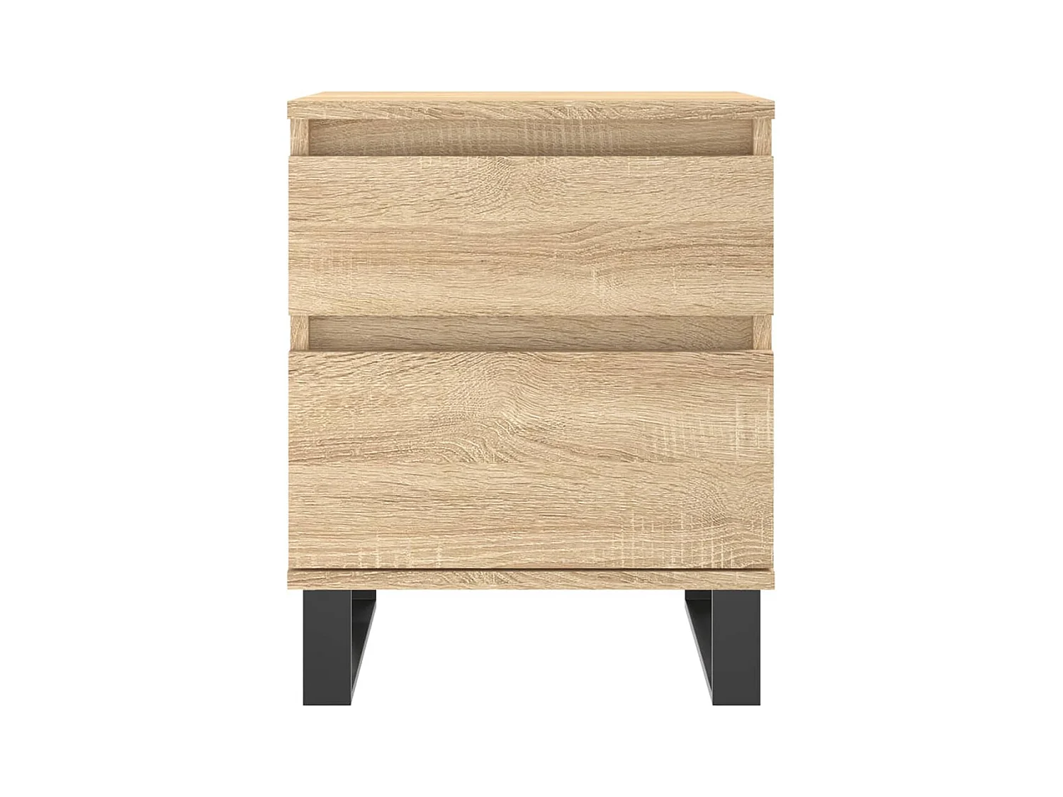 Table de chevet chêne sonoma 40x35x50 bois d’ingénierie