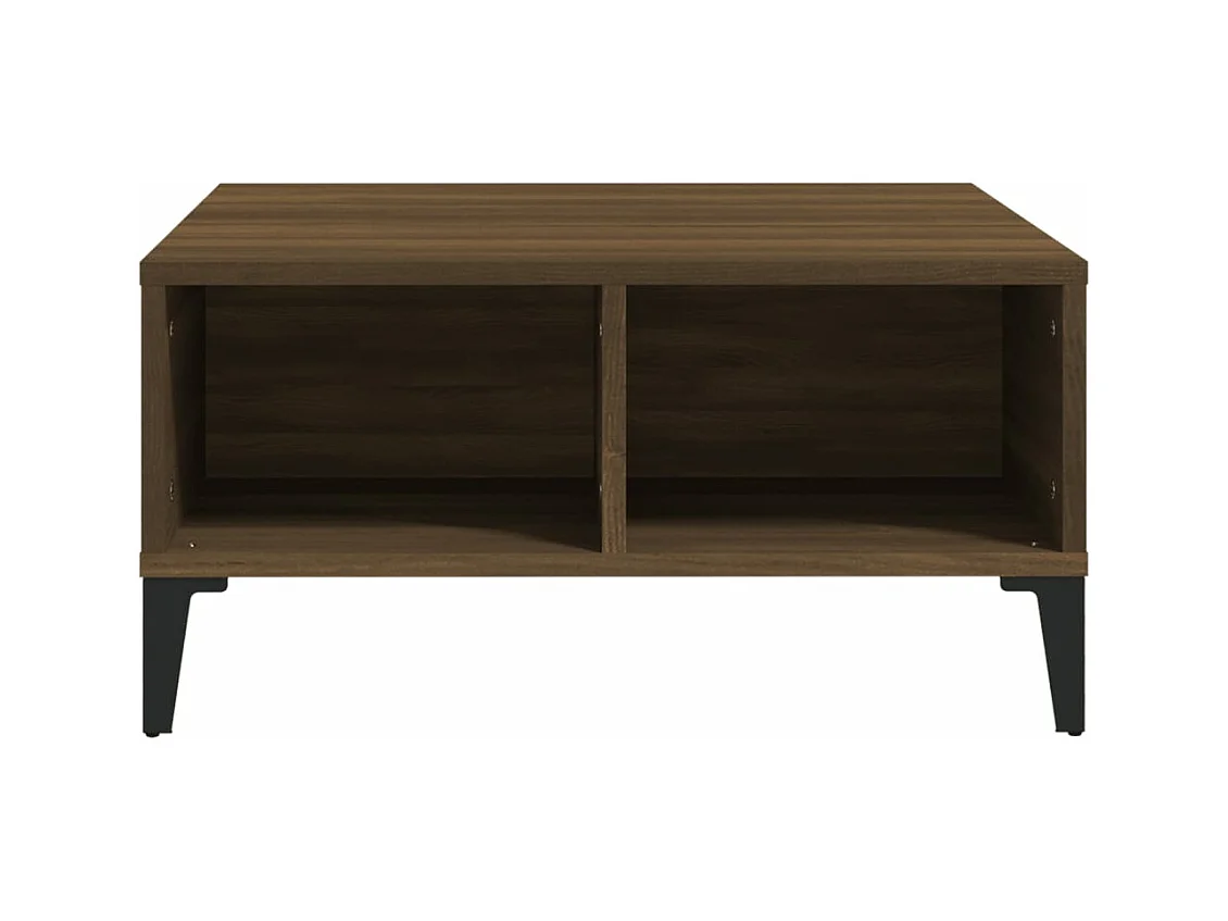 Table basse Chêne marron 60x60x30