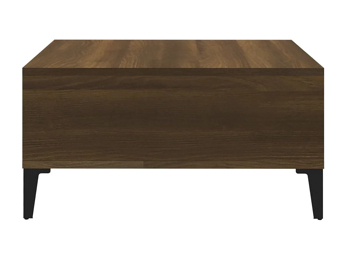 Table basse Chêne marron 60x60x30