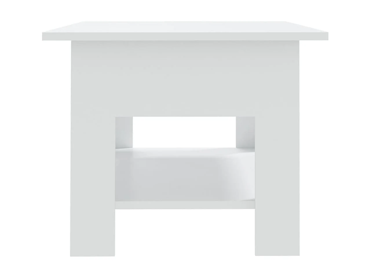 Table basse Blanc 102x55x42