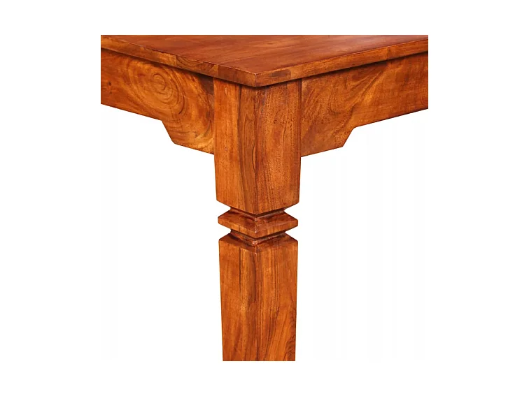 Table basse rectangulaire bois massif clair Core