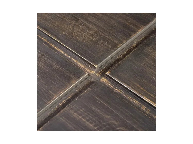 Table basse carrée manguier massif foncé Sempra