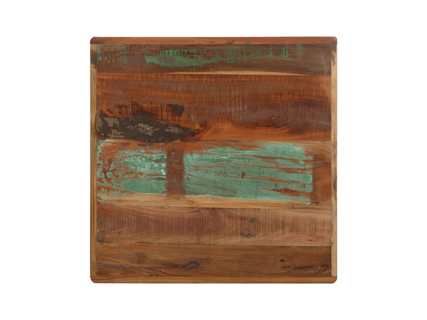 Table de bistro 60x60x76 Bois massif de récupération 2