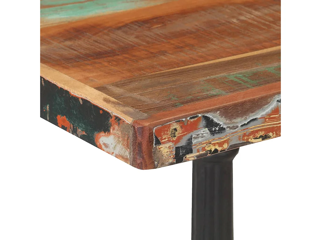 Table de bistro 60x60x76 Bois massif de récupération 2