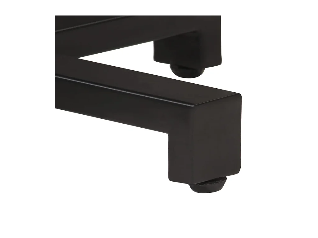 Table de bistro Ronde Ø60x75 Bois de manguier brut