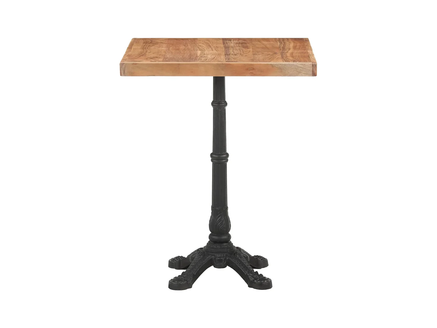 Table de bistro 60x60x76 Bois d'acacia massif 2