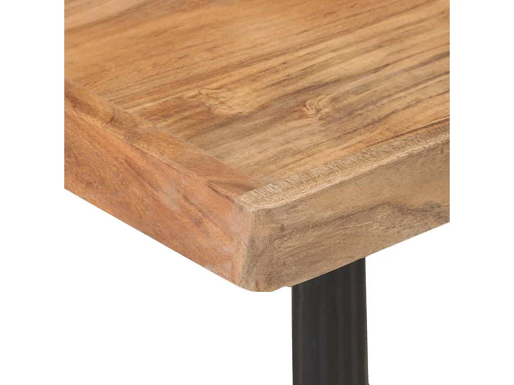 Table de bistro 60x60x76 Bois d'acacia massif 2