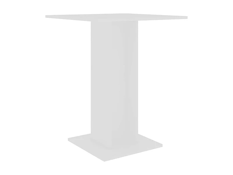 Table de bistro Blanc 60x60x75