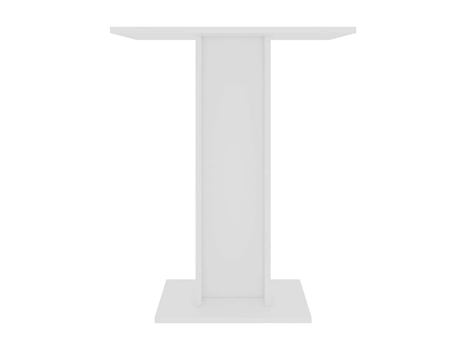 Table de bistro Blanc 60x60x75