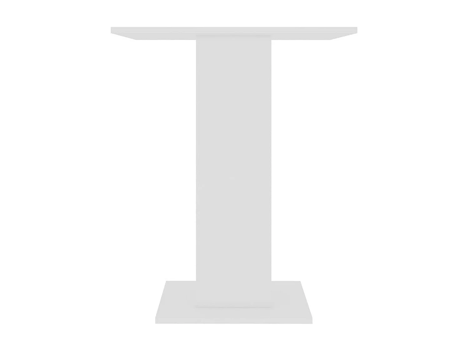 Table de bistro Blanc 60x60x75