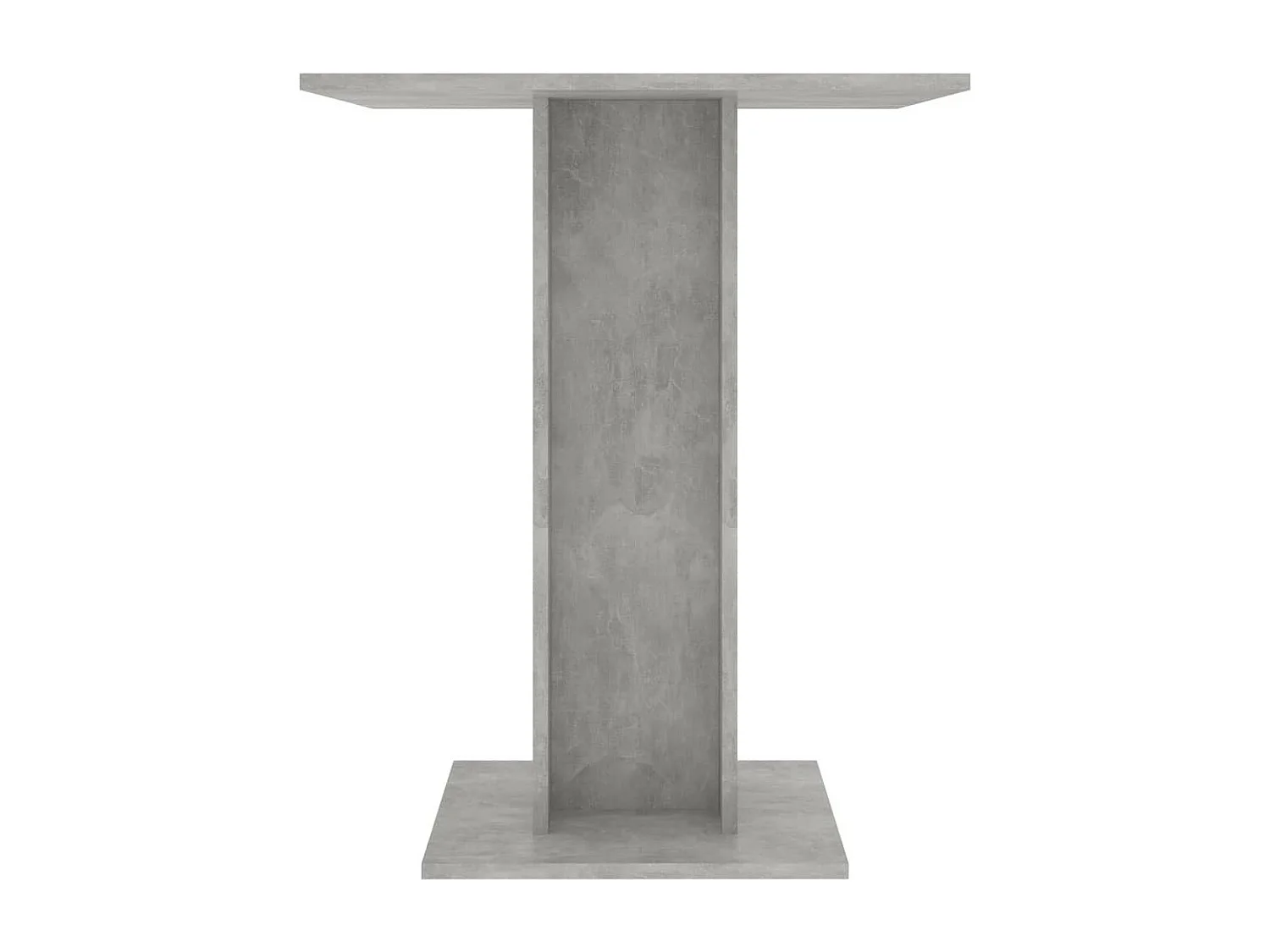 Table de bistro Gris béton 60x60x75
