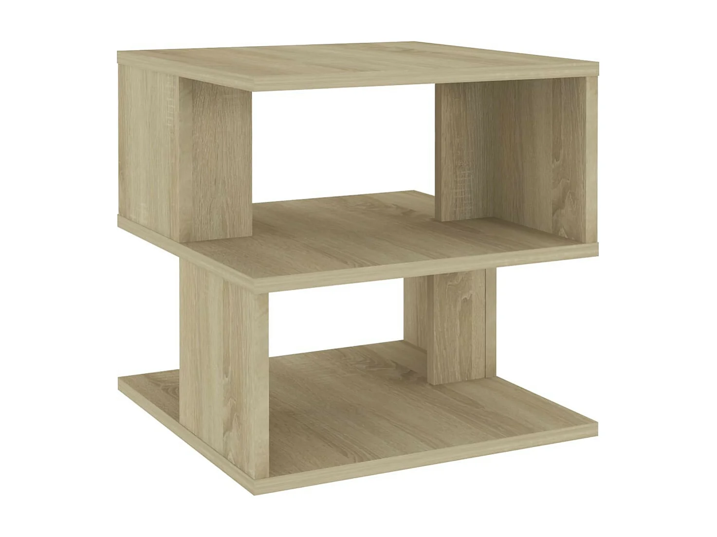 Table d'appoint Chêne sonoma 40x40x40