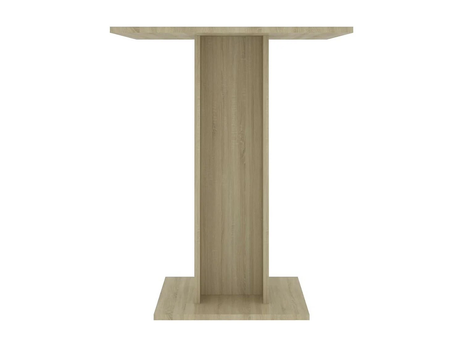 Table de bistro Chêne sonoma 60x60x75