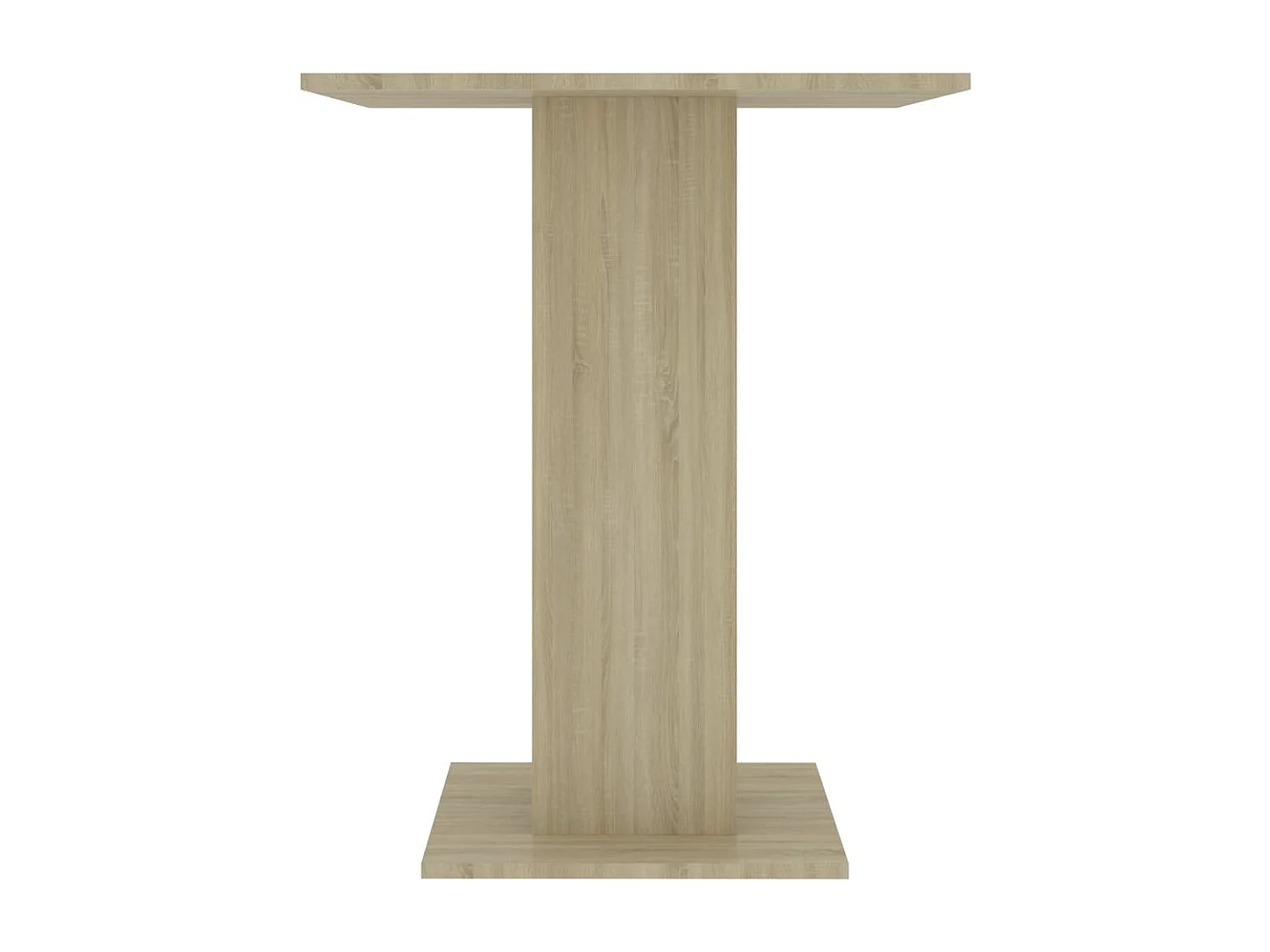 Table de bistro Chêne sonoma 60x60x75