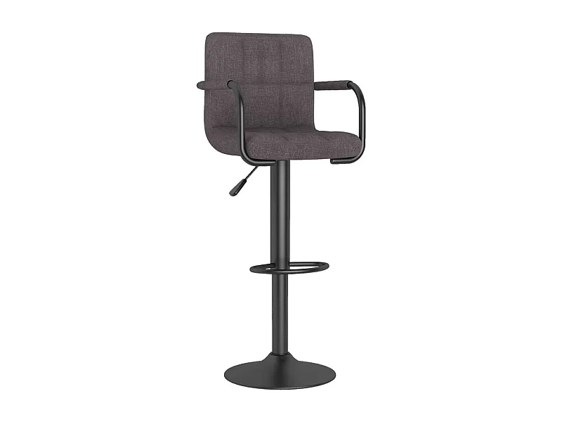Tabouret de bar Taupe Tissu 7