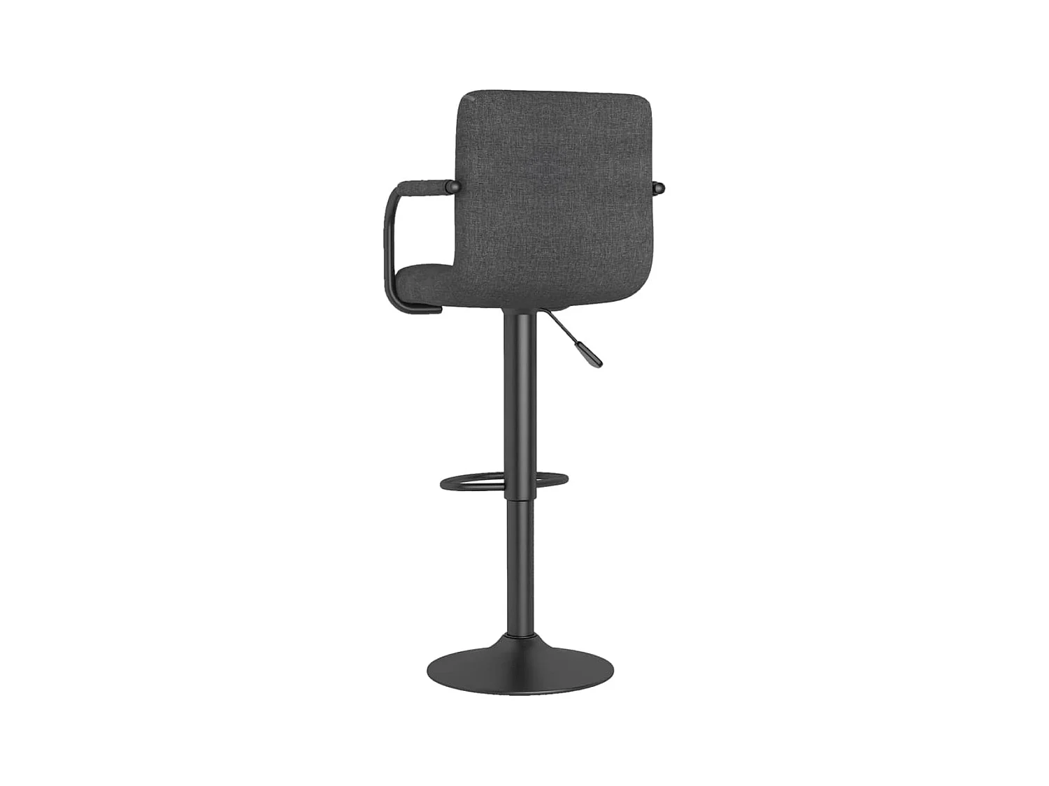 Tabouret de bar Gris foncé Tissu 9