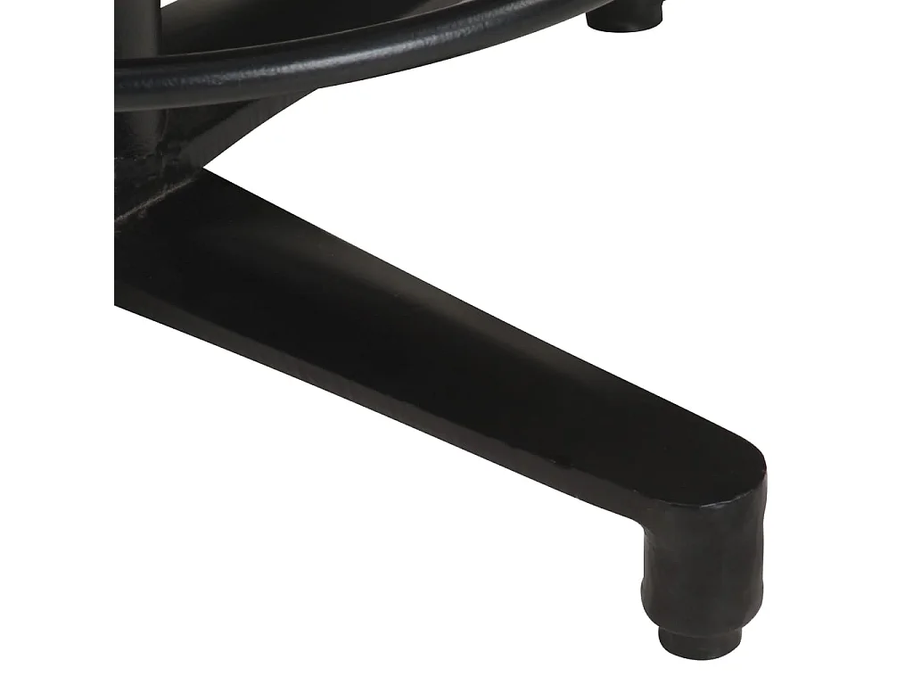 Tabourets de bar 2 pcs 66cm Cuir véritable