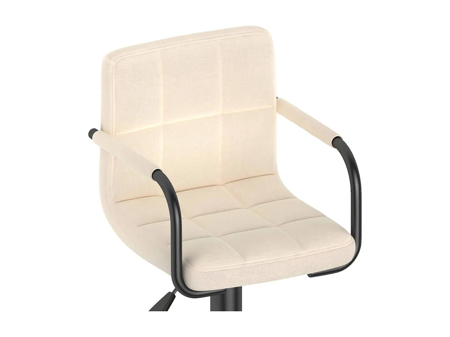 Tabouret de bar Crème Tissu 9