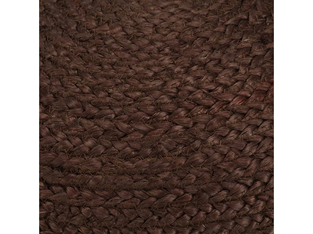 Pouf fait à la main Marron 40x45 Jute