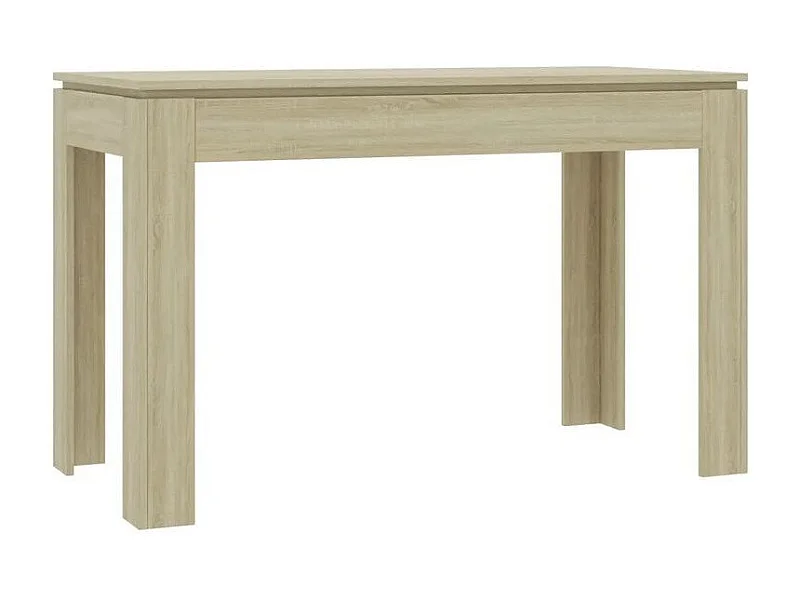 Table à manger rectangulaire bois chêne clair Jonan 120cm