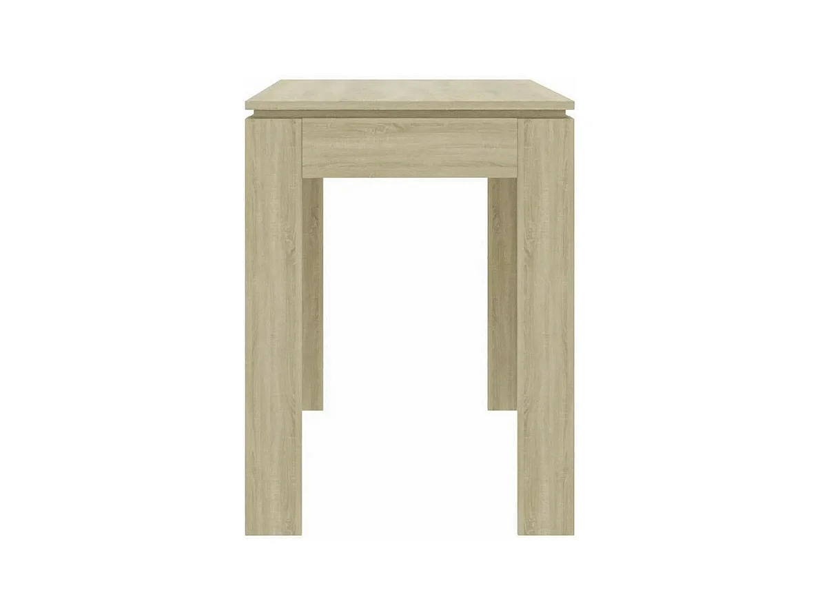 Table à manger rectangulaire bois chêne clair Jonan 120cm