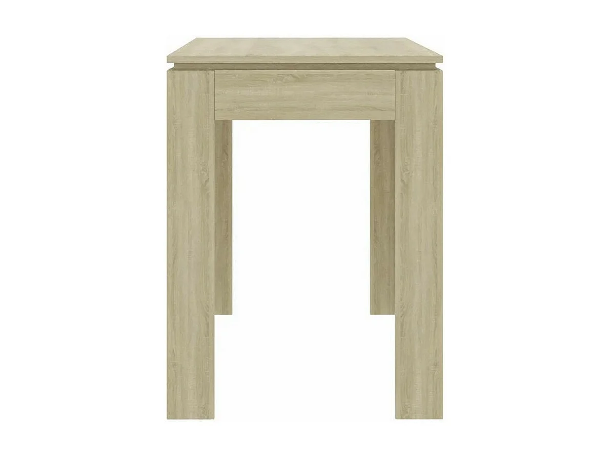 Table à manger rectangulaire bois chêne clair Jonan 120cm