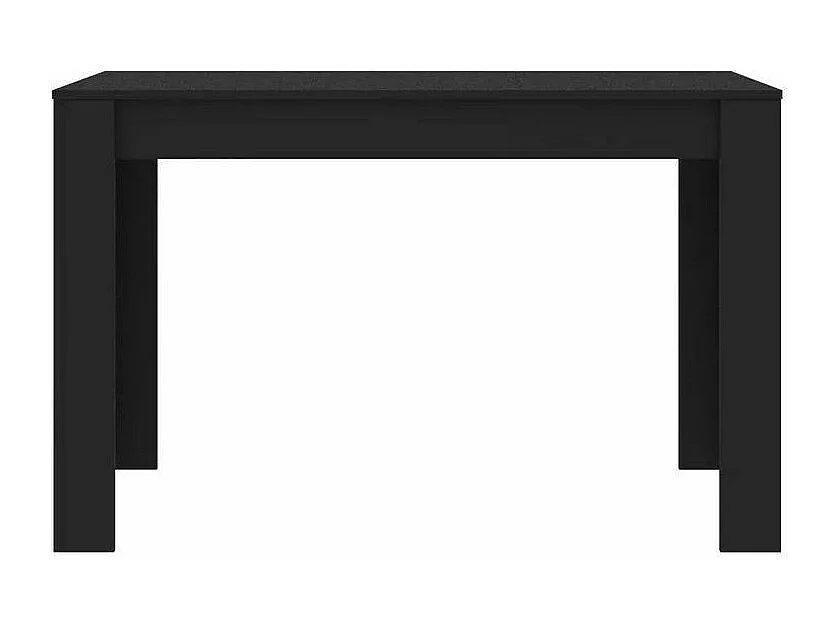 Table à manger bois noir Kinsa 120cm