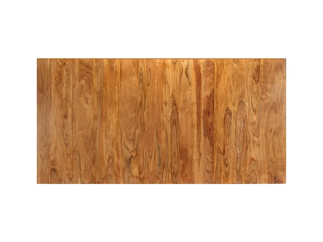 Table à manger rectangulaire bois d'acacia massif Marka 180