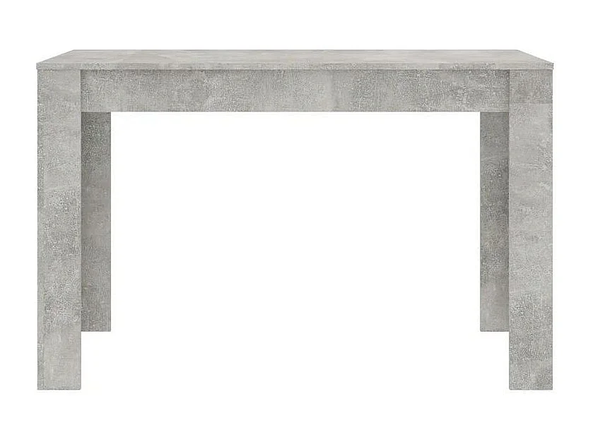 Table à manger bois gris effet béton Kinsa 120cm